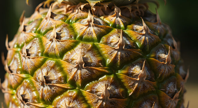 Close up of pineapple
