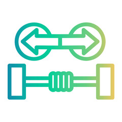 rope Line Gradient Icon © Darwin Mulya
