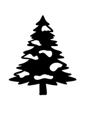 Christmas Tree Drawing