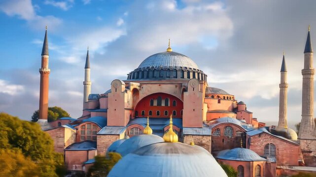 Hagia Sophia, Istanbul, Sunrise