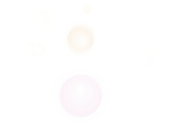 Light leaks special lens flare effect on transparent background