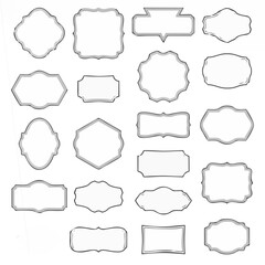 Retro Frame & Label Collectio...