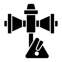 climate change Solid icon