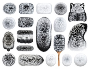 Assorted Fur Accessories