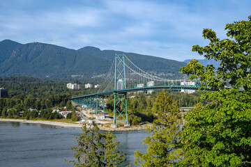 Lions Gate Brigde Vancouver