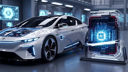 Future Transportation: Electric Vehicle Charging with AI Optimized Energy Technology