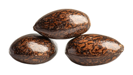 Almonds for Nutty Snacks - Isolated on White Background