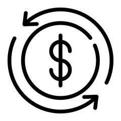 money flow icon