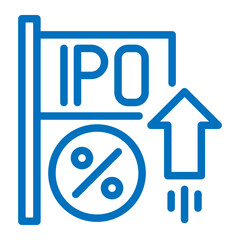initial public offering icon