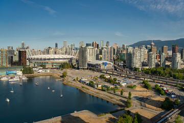 Obraz premium Panorámica de la Ciudad de Vancouver 