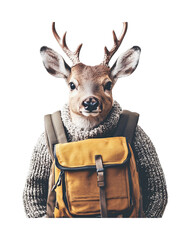 Animal Backpack for Kids� Fashion and Storage - Isolated on White Background