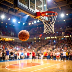 Basketball game in an arena (1)