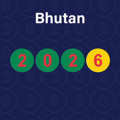 Bhutan Flag 2026 – National Colors Design