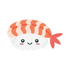 sushi kawaii vector illustration design