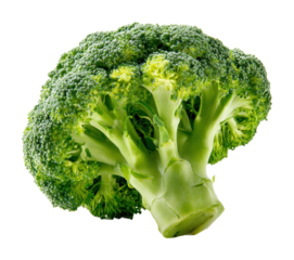 Cooking fresh broccoli healthy recipe ideas kitchen food isolated on transparent background