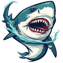 Shark Logo Design Very Cool
