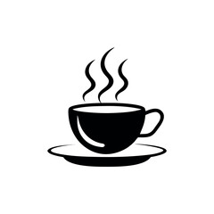 Coffee Cup Silhouette Icon Design