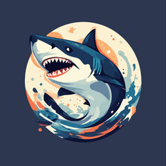 Shark Logo Design Very Cool