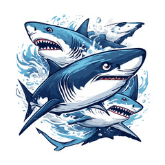 Shark Logo Design Very Cool