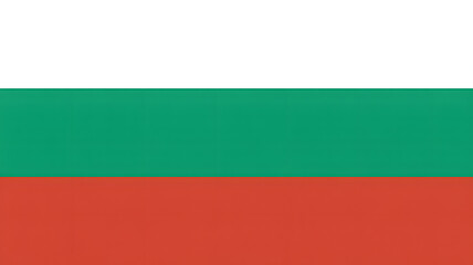 Obraz premium Vibrant Bulgarian flag with white, green, and red stripes