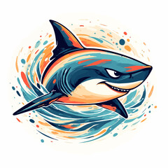 Shark Logo Design Very Cool