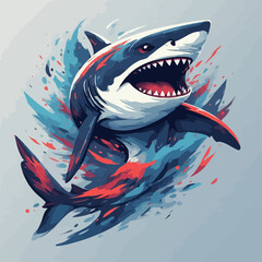 Shark Logo Design Very Cool