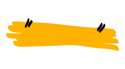 yellow quote brush text box element