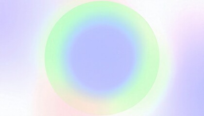 Ethereal Pastel Orb Radiating a Soft Aura of Lavender and Mint Green Light.