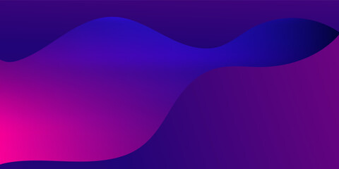 Futuristic abstract background with smooth gradient light flow and curved digital elements.