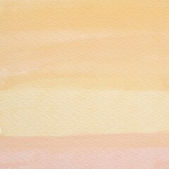 Orange background drawn on drawing paper with an analog brush stroke