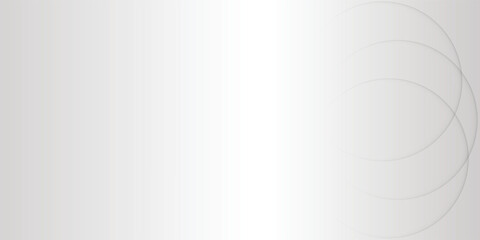 Obraz premium Abstract background with subtle gray circles on the right side.