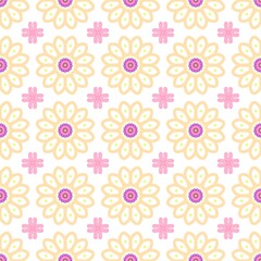 Floral patterns, decorative background, abstract image