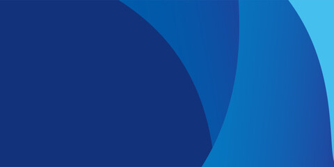 Paper modern layer circle blue abstract background. Curves and lines use for banner modern