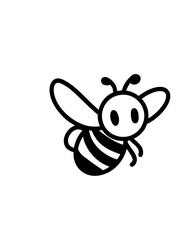 
		Cute Bee Pattern