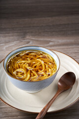 Sophora japonica powder, a traditional sugary dessert from Guangdong and Guangxi, China