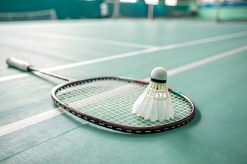Badminton sport equipment 