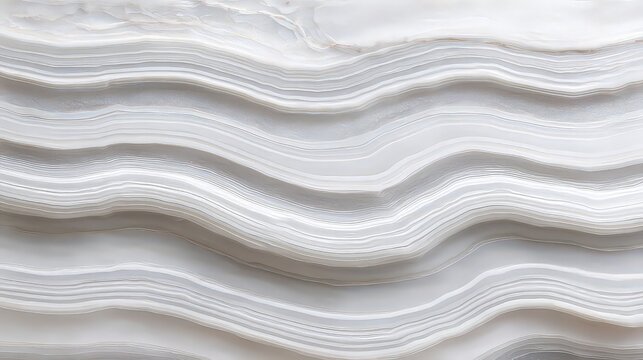 White and Grey Wavy Texture Background - Powered by Adobe