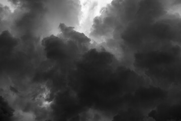 Obraz premium 奄美の夕景。イメージ。夏雲。