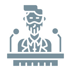 Press Conference Icon