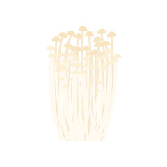 えのき茸のアイコンイラスト