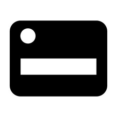 Card Icon Glyph