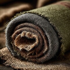 Rolled Rustic Textiles