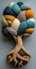 Textile Tree Sculpture