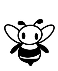 Cute Bee Funny