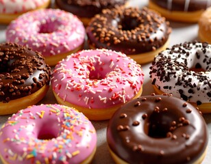 donuts with sprinkles