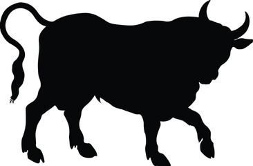 Large Collection of Wildlife Silhouettes: Bears, Deer, and Other Animals in Black and White Vector Graphics.