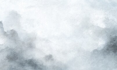 Soft, muted gray watercolor washes