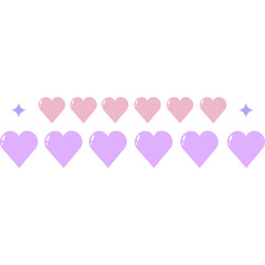 Cute Love Element Decoration