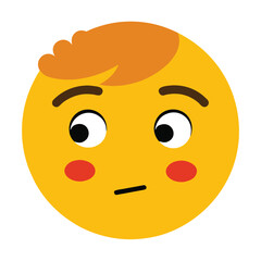 Fototapeta premium smiley face emoticon