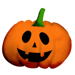 The Pumpkin Jack for Halloween or Holiday concept Png image.